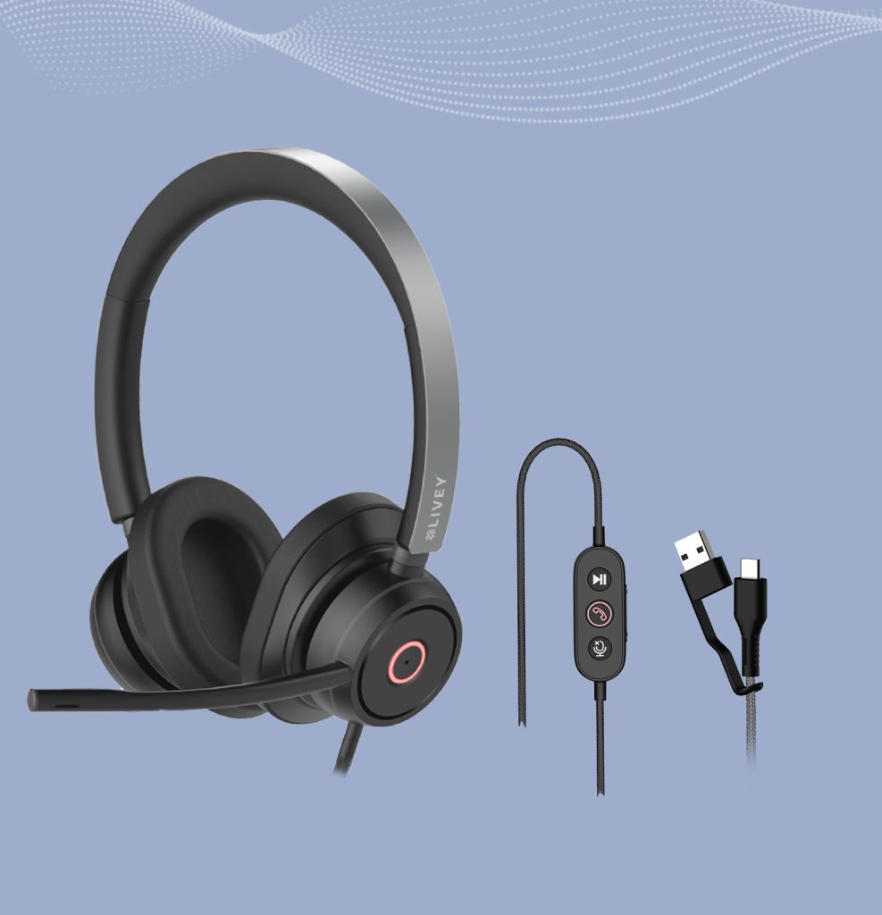 LIVEY 600-AINC Series Wired Headset