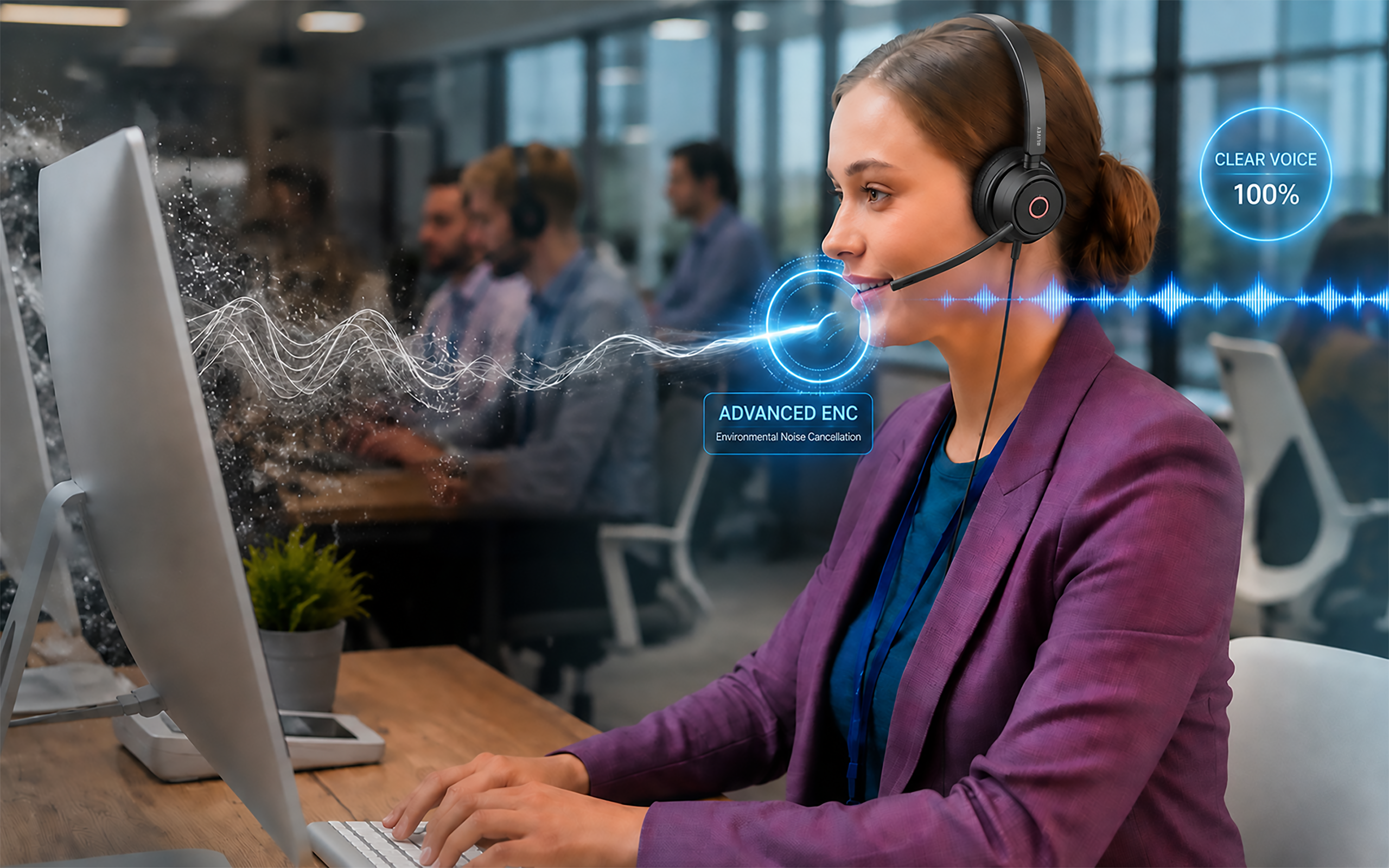 LIVEY Audixa 600DM-AINC Series Wired Headset