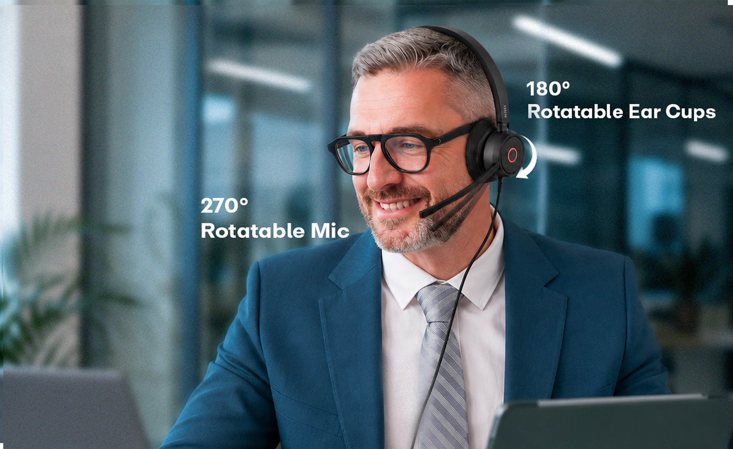 LIVEY Audixa 600DM-AINC Series Wired Headset