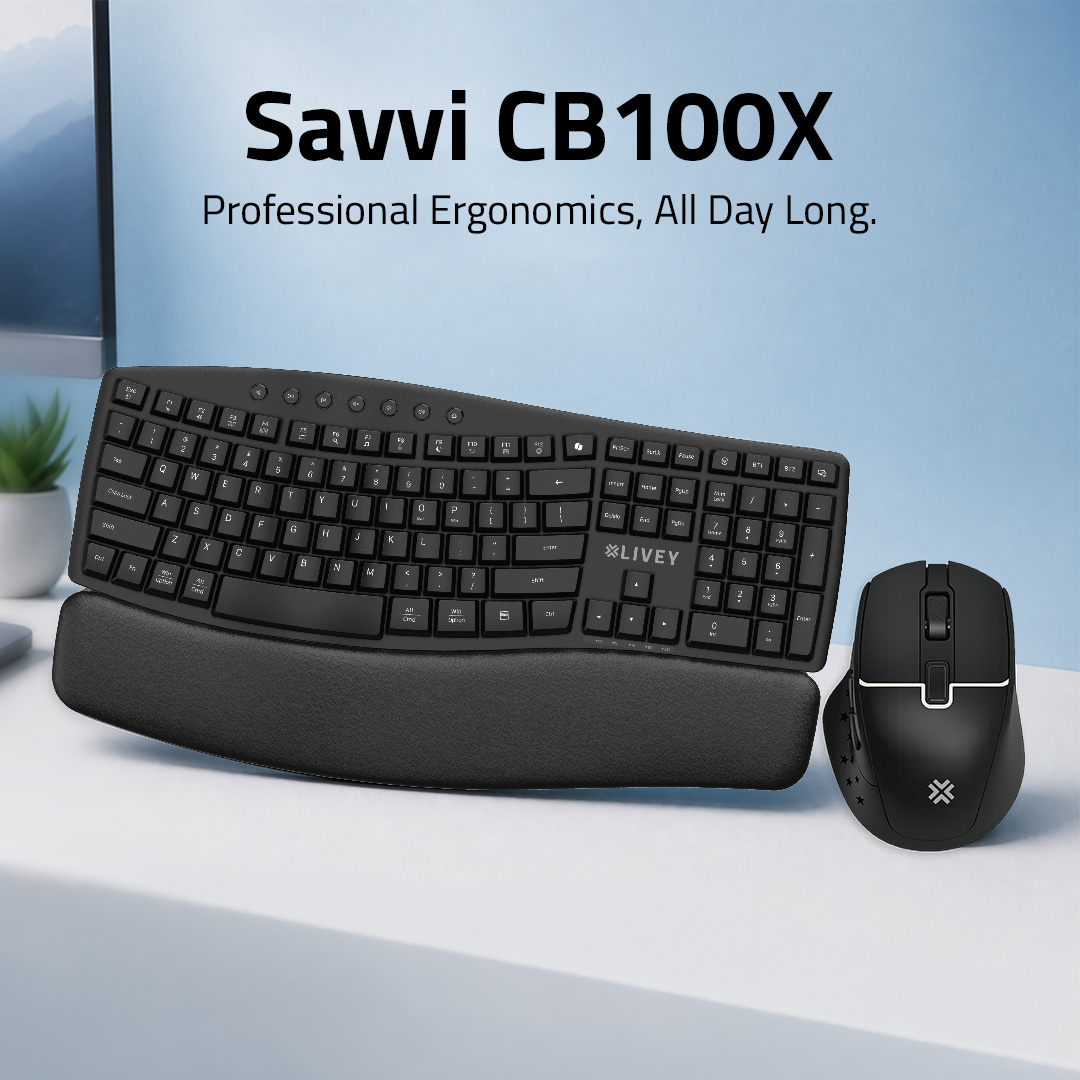 Savvi CB100X designed for professional all-day ergonomics
