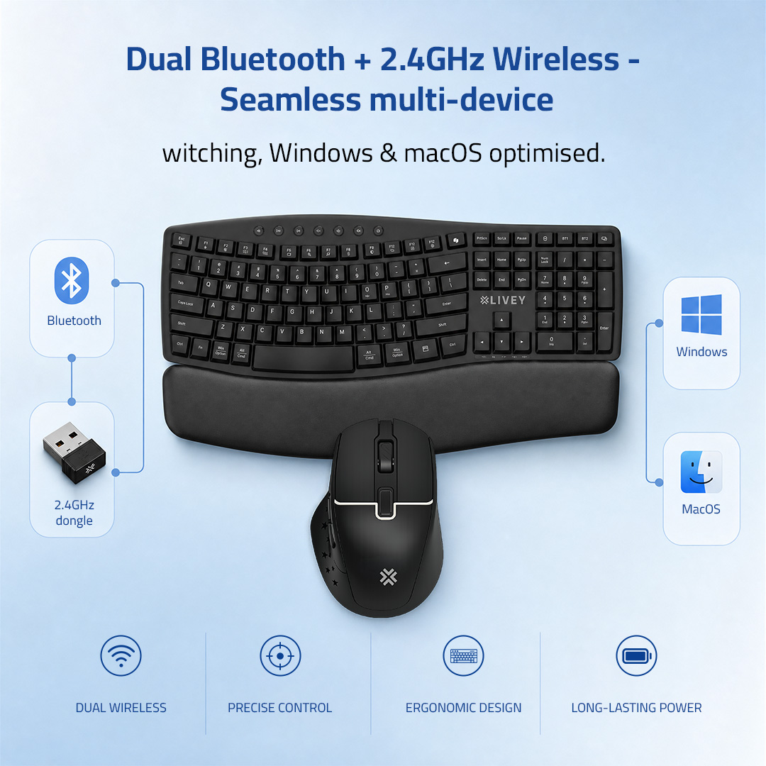 Savvi CB100X with dual Bluetooth and 2.4GHz connectivity