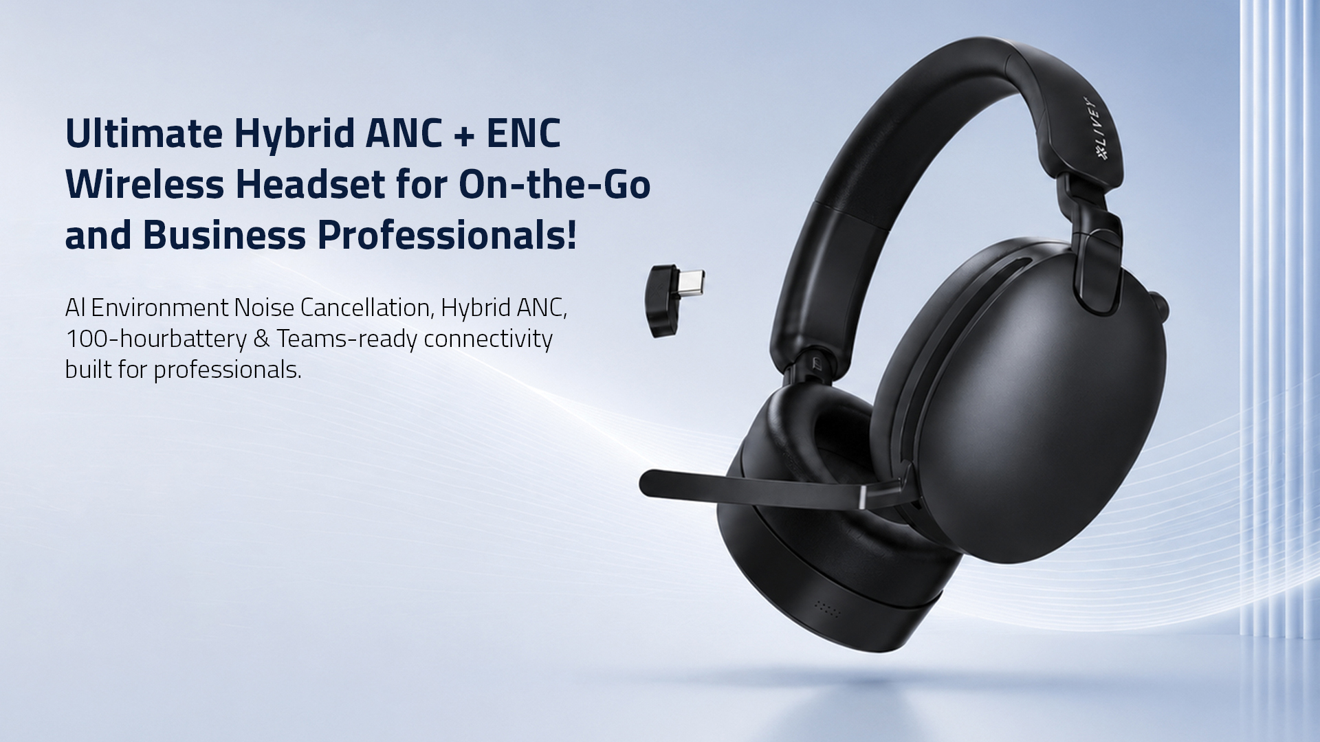 LIVEY 950BT wireless professional headset