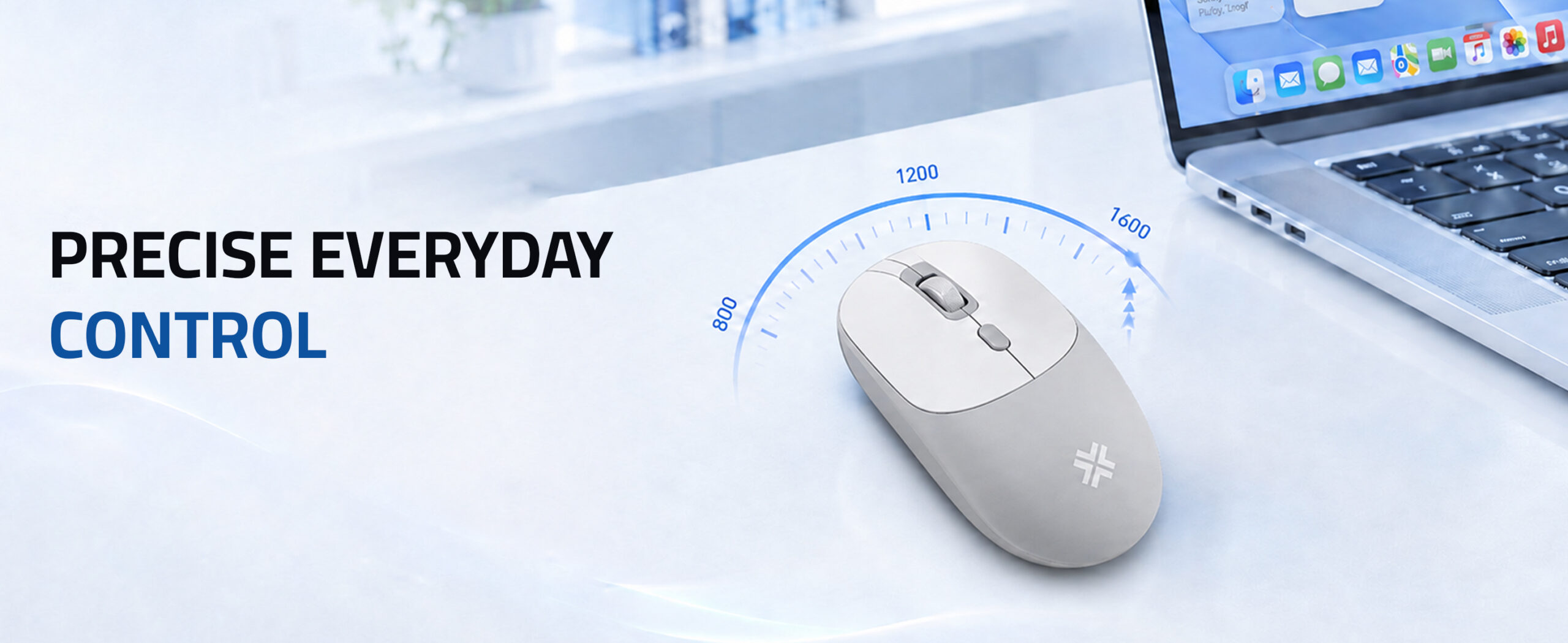 Savvi CB75W mouse with up to 1600 DPI control
