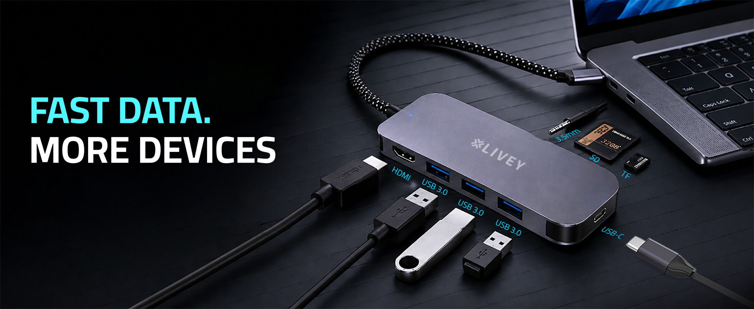 Aurix HB-C810 supporting fast data transfer and multiple connected devices