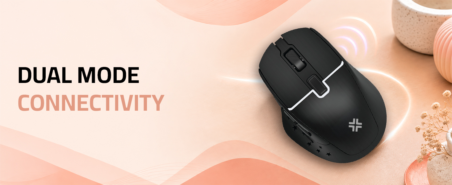 Savvi MS95X mouse with dual-mode wireless connectivity